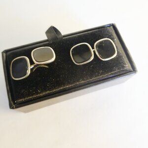 Antique Art Deco Black Onyx